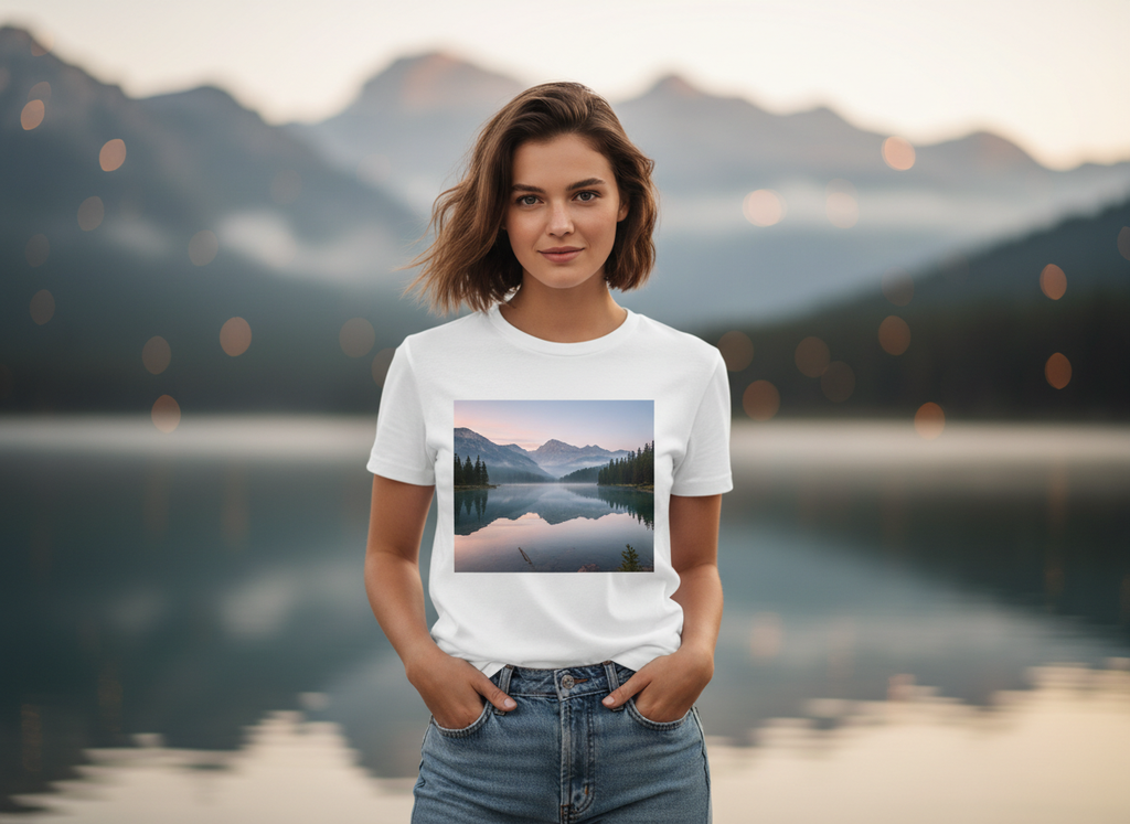 Custom Photo Tee – Front View